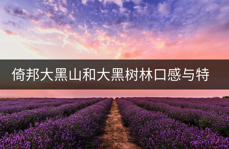 倚邦大黑山和大黑樹(shù)林口感與特點(diǎn)