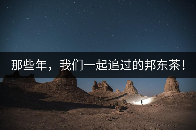 那些年，我們一起追過的邦東茶！