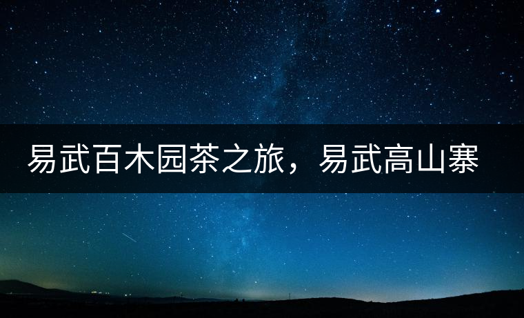 易武百木園茶之旅，易武高山寨古茶山