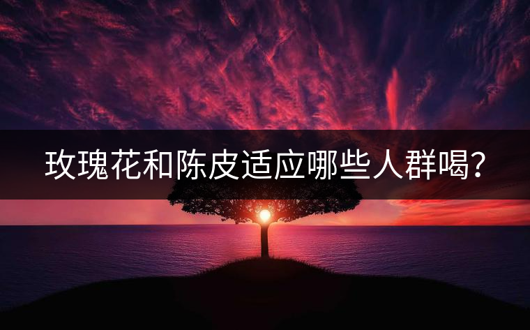 玫瑰花和陳皮適應(yīng)哪些人群喝？