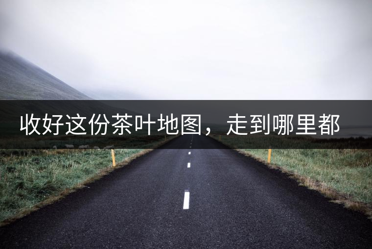 收好這份茶葉地圖，走到哪里都能喝到好茶