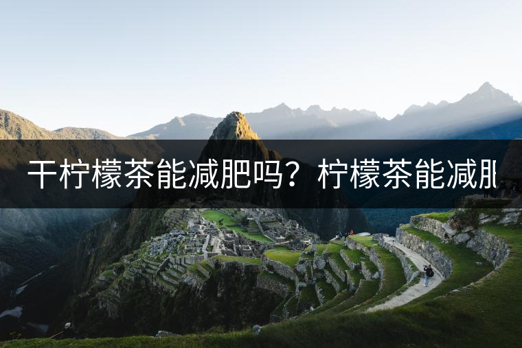 干檸檬茶能減肥嗎？檸檬茶能減肥！