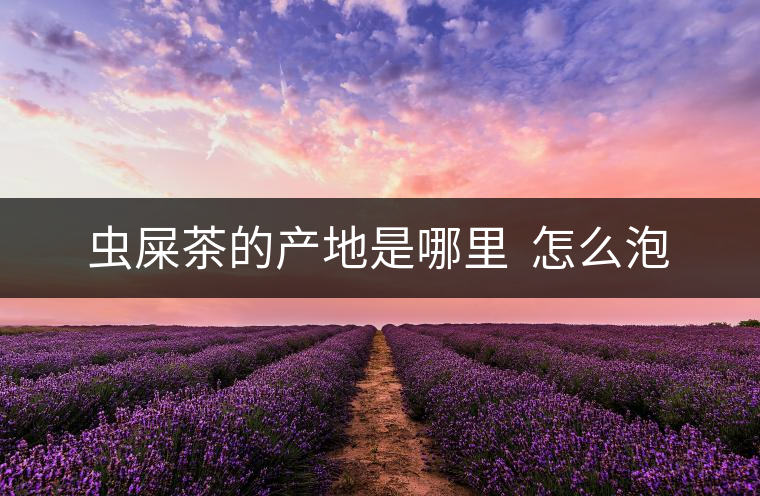 蟲(chóng)屎茶的產(chǎn)地是哪里 怎么泡 蟲(chóng)屎茶的產(chǎn)地是哪里 怎么泡