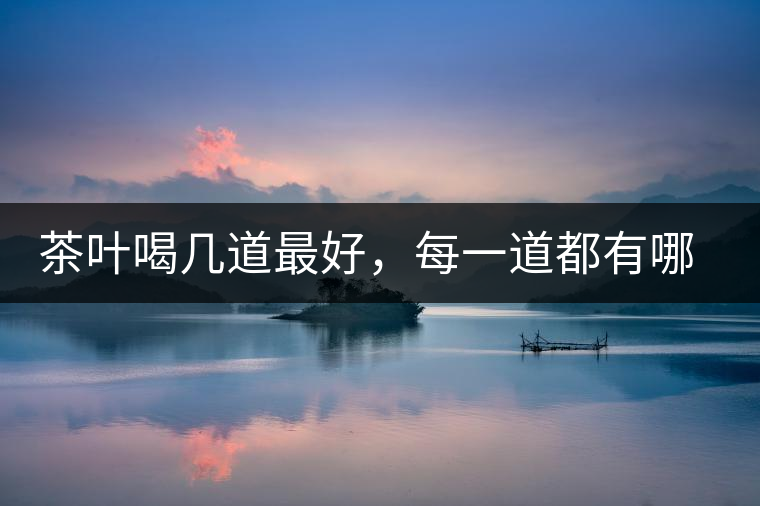 茶葉喝幾道最好，每一道都有哪些特點？