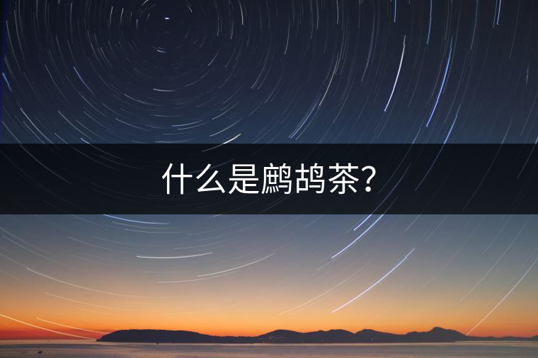 什么是鷓鴣茶？