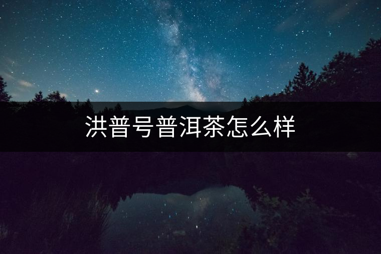 洪普號普洱茶怎么樣 洪普號普洱茶怎么樣