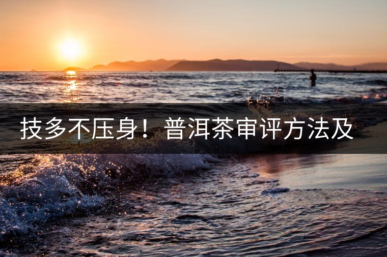 技多不壓身!普洱茶審評方法及專業(yè)術(shù)語大全(下) 技多不壓身!普洱茶審評方法及專業(yè)術(shù)語大全(下)