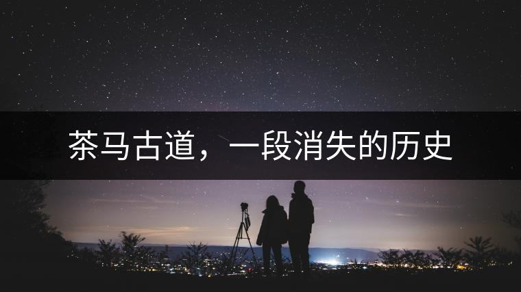 茶馬古道，一段消失的歷史