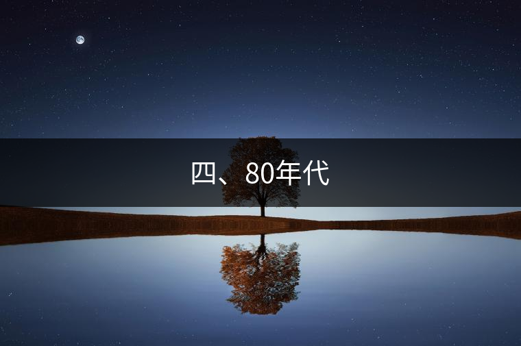 四、80年代
