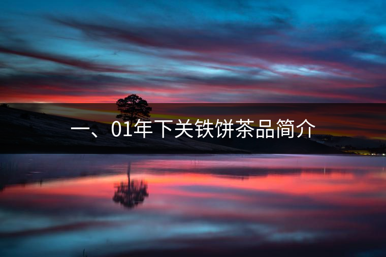 一、01年下關(guān)鐵餅茶品簡介